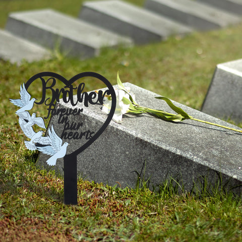 BUoonyer grave marker eleven by seven point nine inches