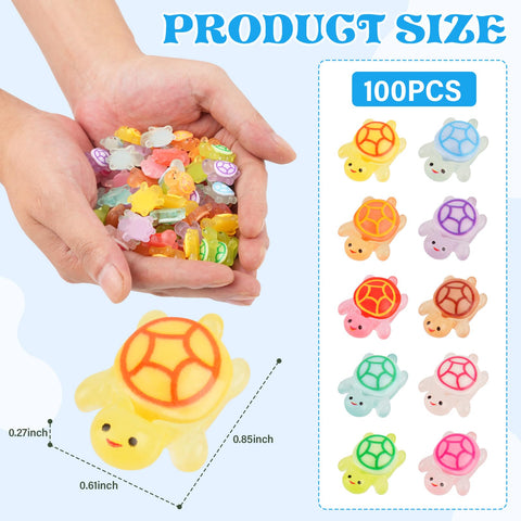 BuQiuRen tiny resin turtle for dollhouses and hidden play
