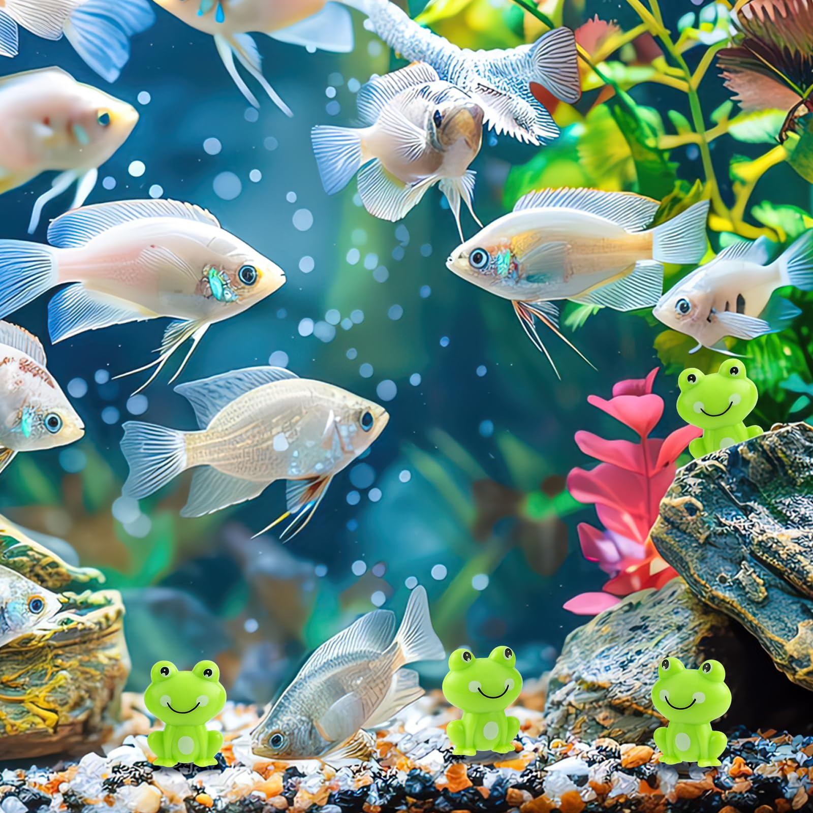 BuQiuRen small green frogs bring cheerful whimsy to desks and shelves.