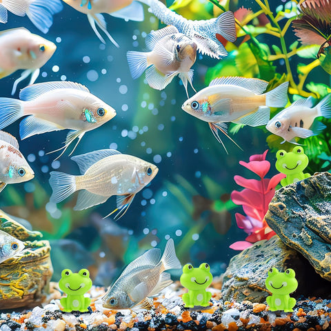 BuQiuRen small green frogs bring cheerful whimsy to desks and shelves.