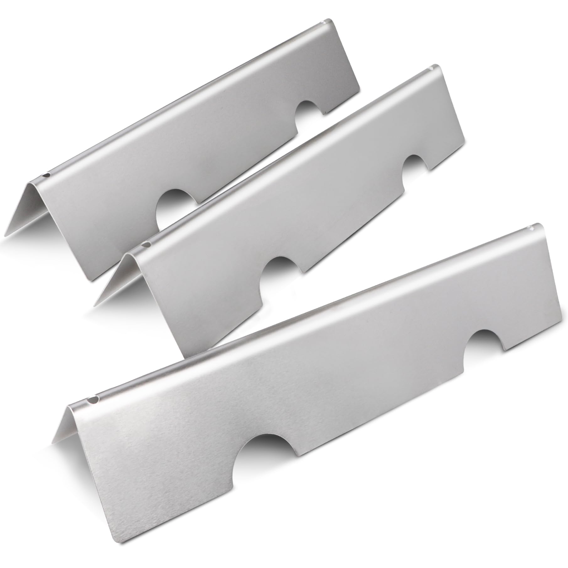 Burly Grill 7635 flavorizer bar front view improves heat distribution.