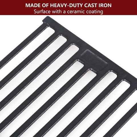 Cast iron cooking grate from Burly Grill offers durable heat retention