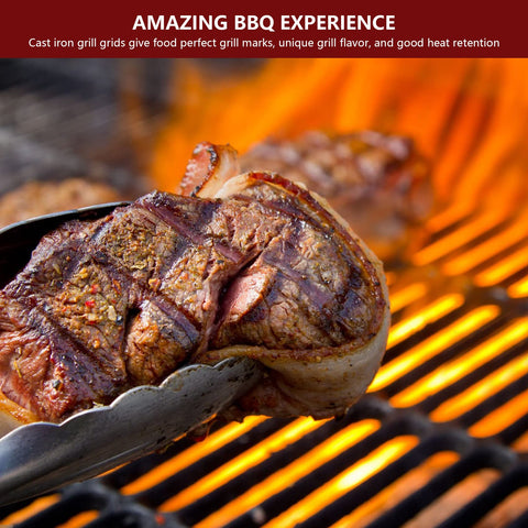 Burly Grill Char-Griller king griller compatible grate demonstrating fit