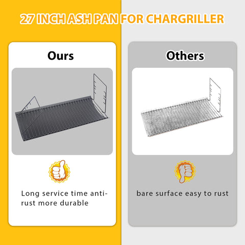 Burly Grill Char-Griller compatibility ensures snug fit across models.