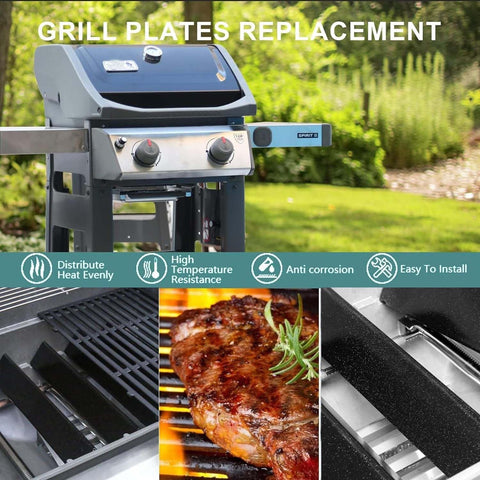 Burly Grill flavor bars 15-25 inch for steady heat and even cooking