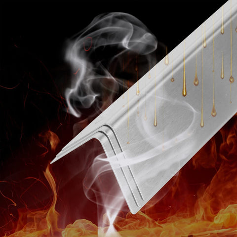 Burly Grill heavy-duty flavorizer bars, corrosion-resistant and easy to clean