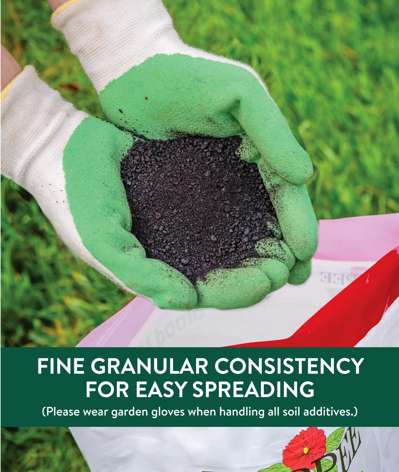 Close-up of Burpee Blood Meal bag highlighting organic nitrogen source.