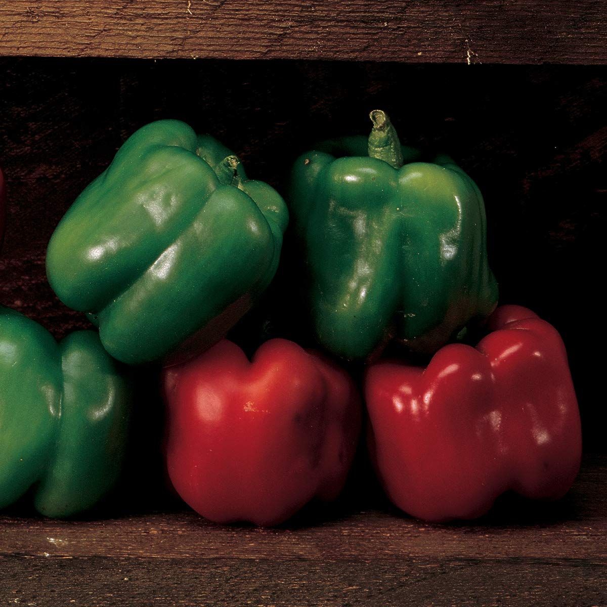 Burpee Emerald Giant seed packet, ideal for a robust pepper harvest.