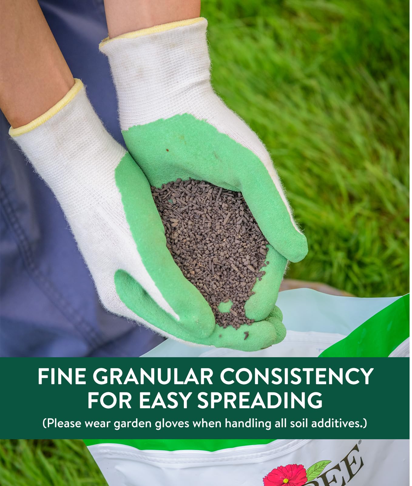 Burpee organic plant food dry granules for consistent growth and vibrant blooms