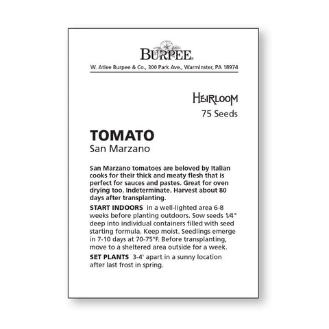 Tomatoes perfect for paste, canning and drying projects.