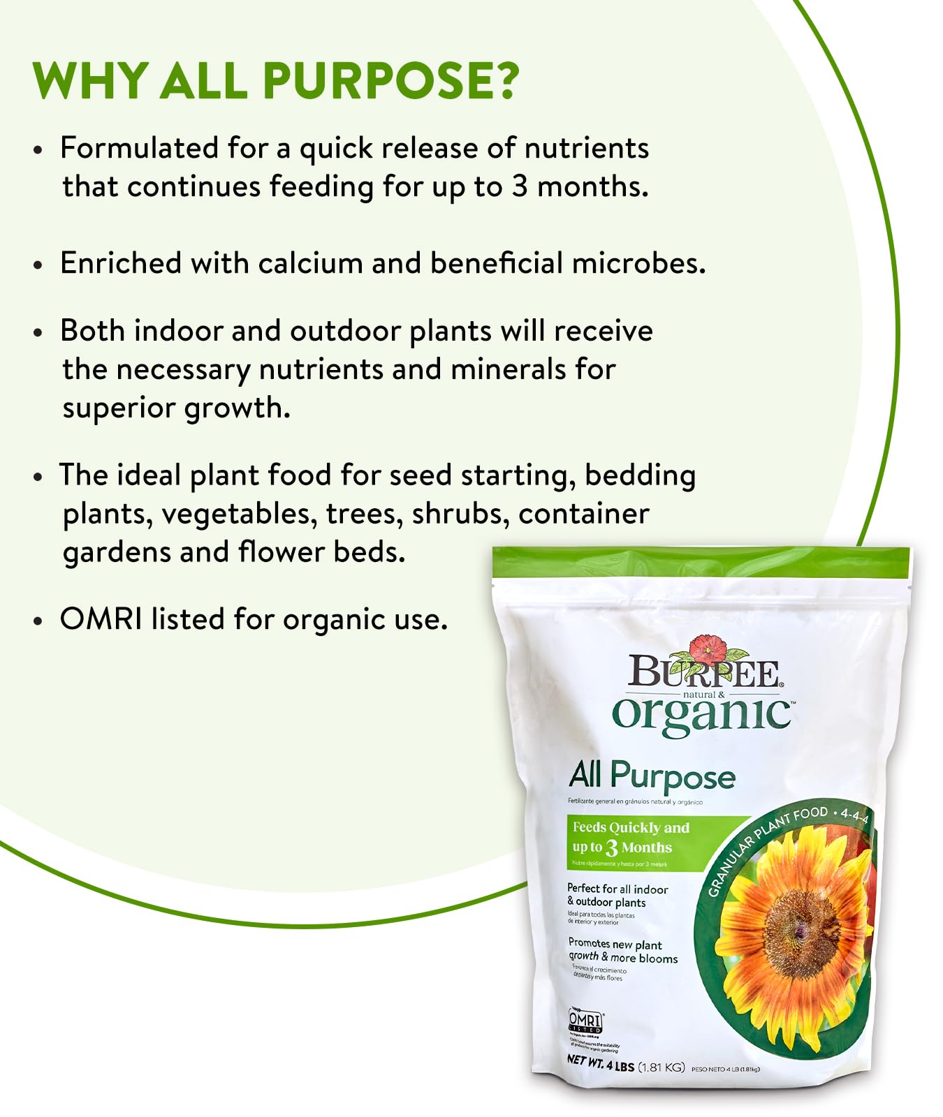 Burpee seed starting plant food supports healthy seedling development in trays