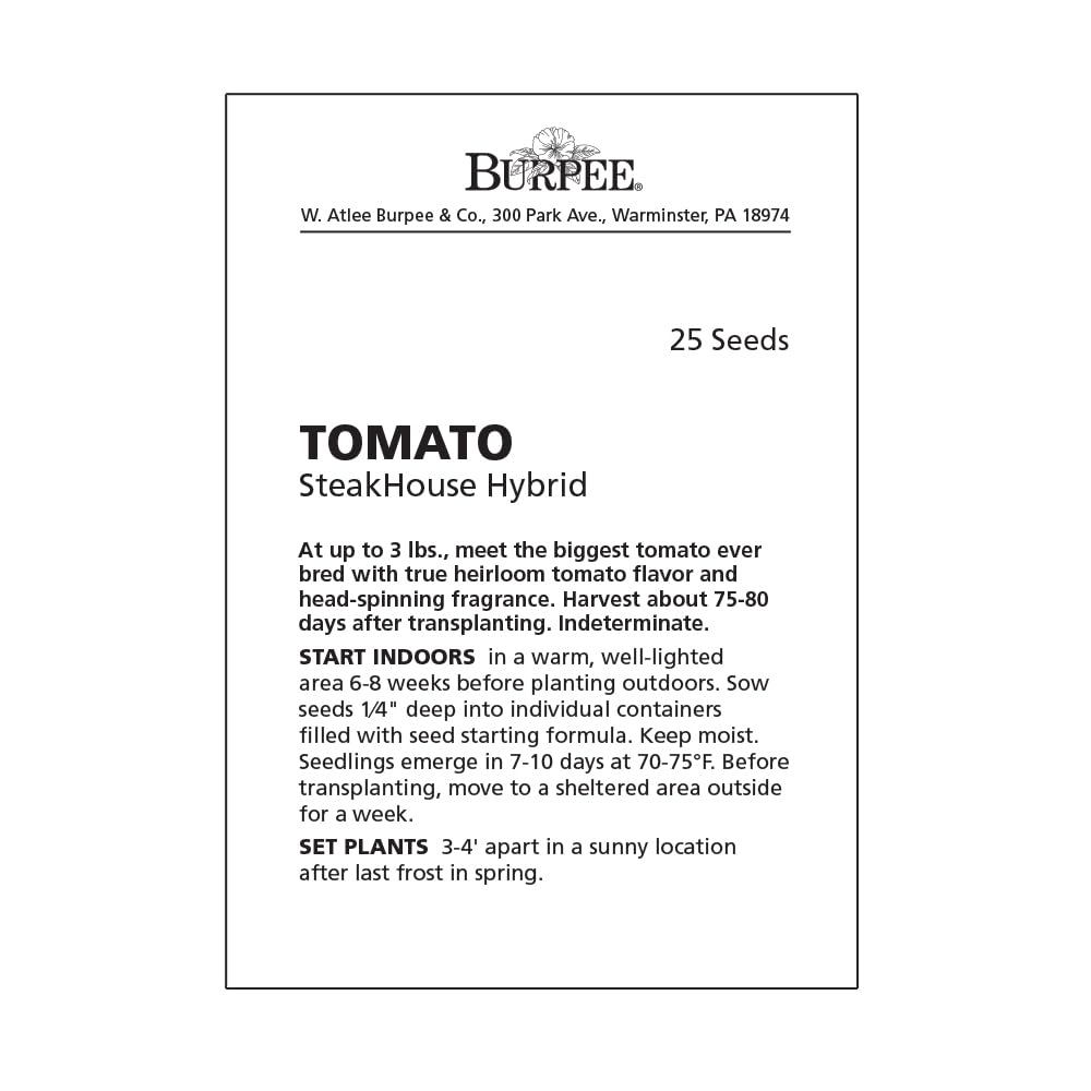 Burpee SteakHouse close-up of tomato fruit highlighting heirloom fragrance