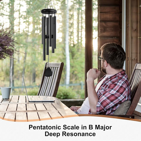 Bursvik gift-ready wind chime suitable for housewarmings and celebrations.