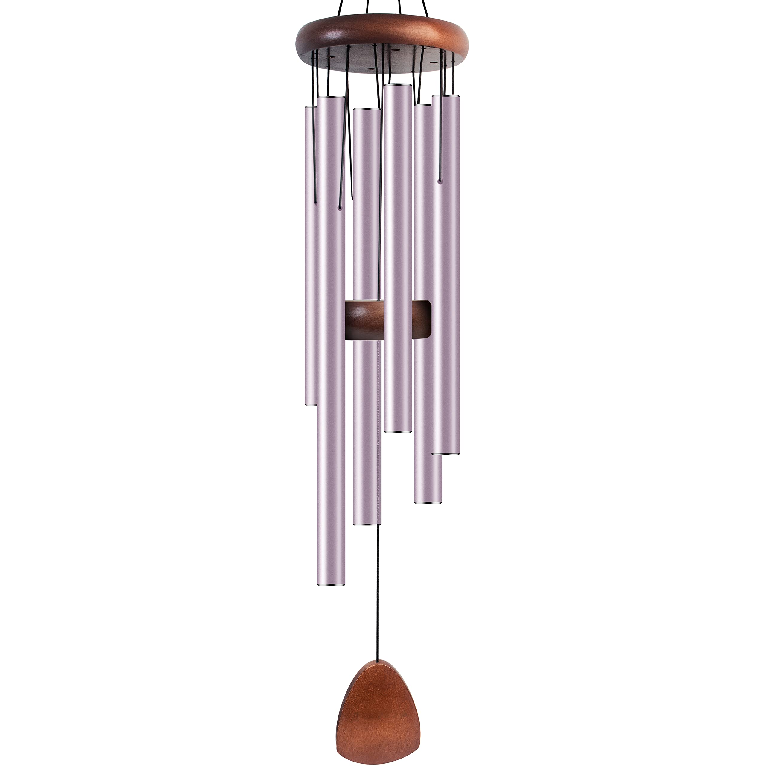 Bursvik wind chimes 37 inch aluminium tubes create deep, soothing tones in outdoor spaces