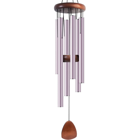 Bursvik wind chimes 37 inch aluminium tubes create deep, soothing tones in outdoor spaces