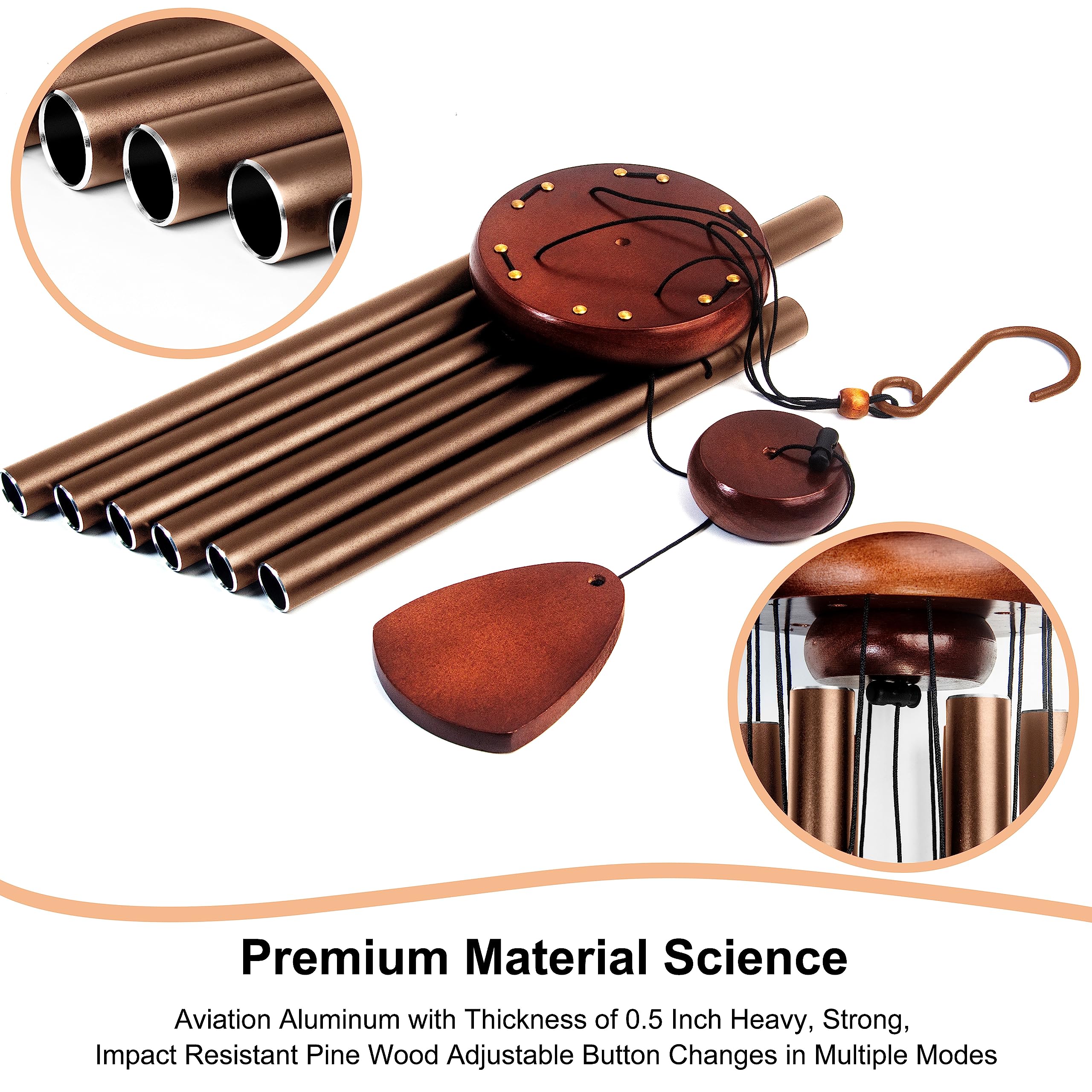 Bursvik pine wood supports add natural strength and warmth