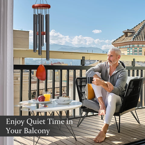 Bursvik portable wind chimes on the go perfect for travel meditation