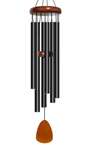 Bursvik Wind Chime outdoors with waterdrop tubes for tranquil garden ambience.