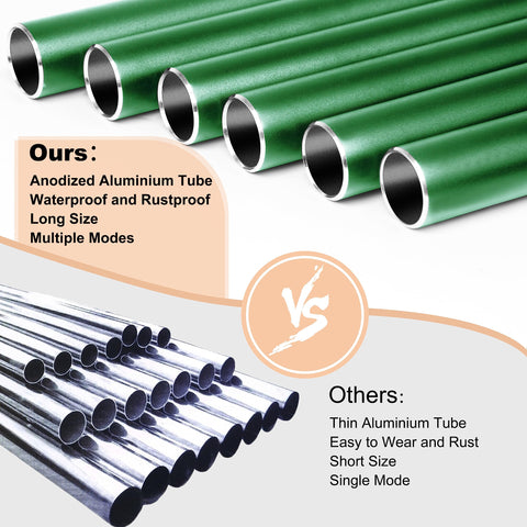 Bursvik wind chimes 13mm aluminum tubes produce rich, deep tones