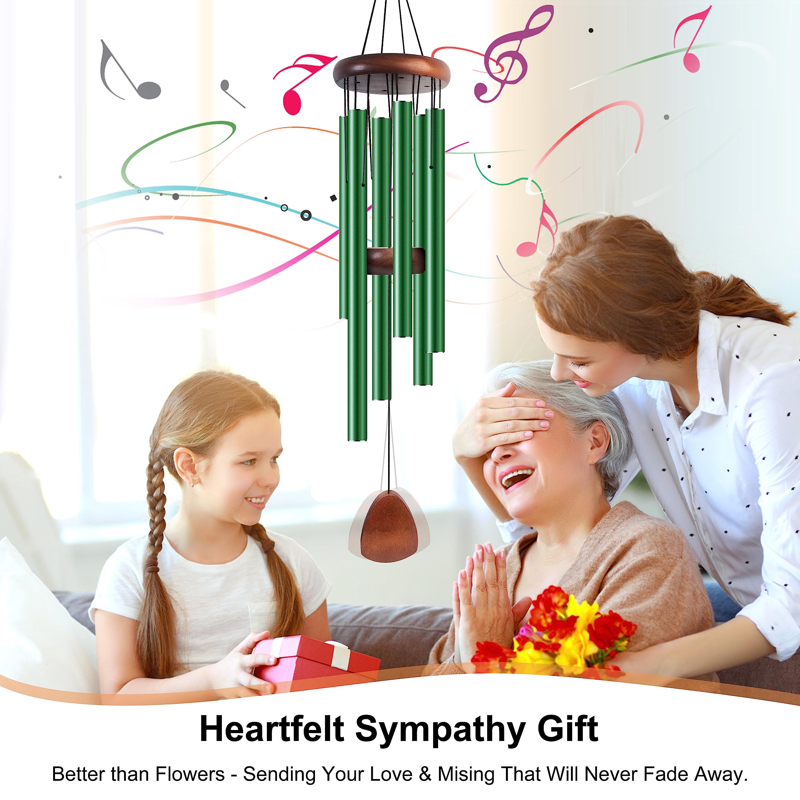 Bursvik wind chimes adjustable wind striker for personalized tone