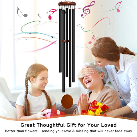 Bursvik wind chimes aluminum tubes close-up, durable weather-ready tones.