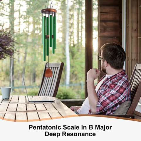 Bursvik wind chimes make a thoughtful garden or patio gift