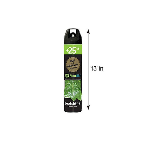Burton Floralife Leafshine 750ml foliage-closeup highlights even coverage and gleam.