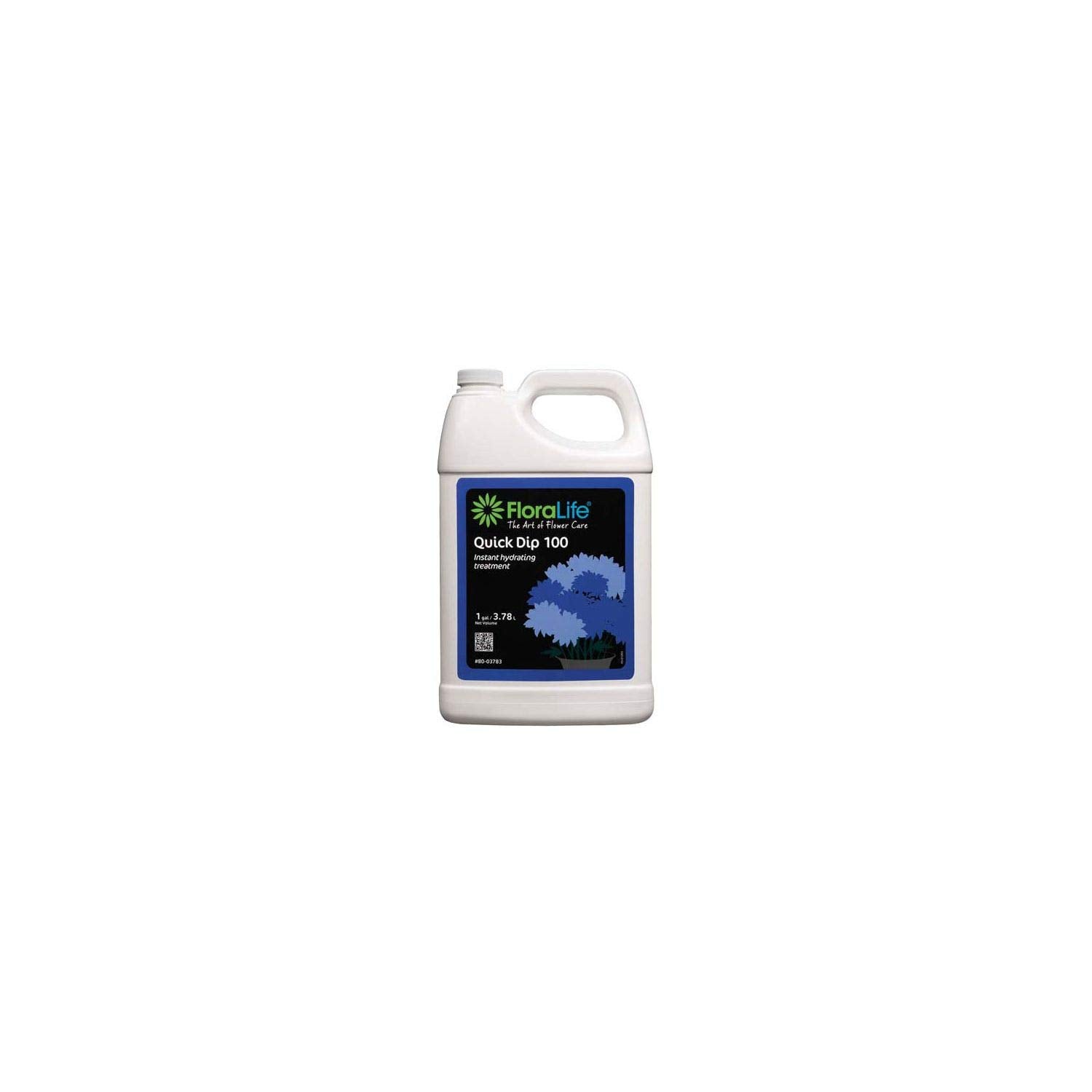 Burton Floralife Quick Dip 100 bottle pour improves hydration for floral stems