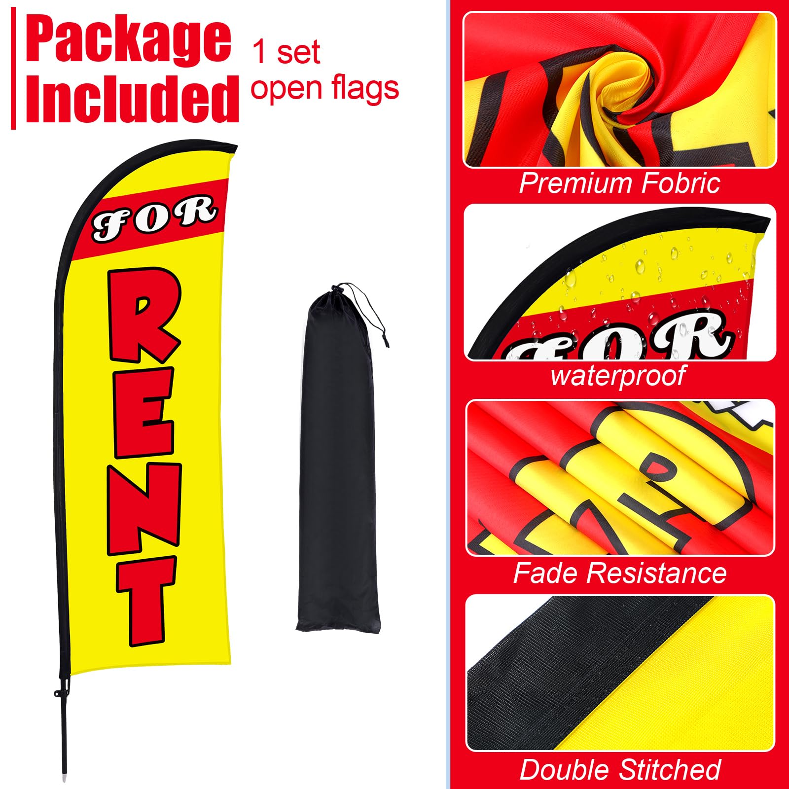 Buryeah arrow sign 12x16 inches double-sided for clear directions.