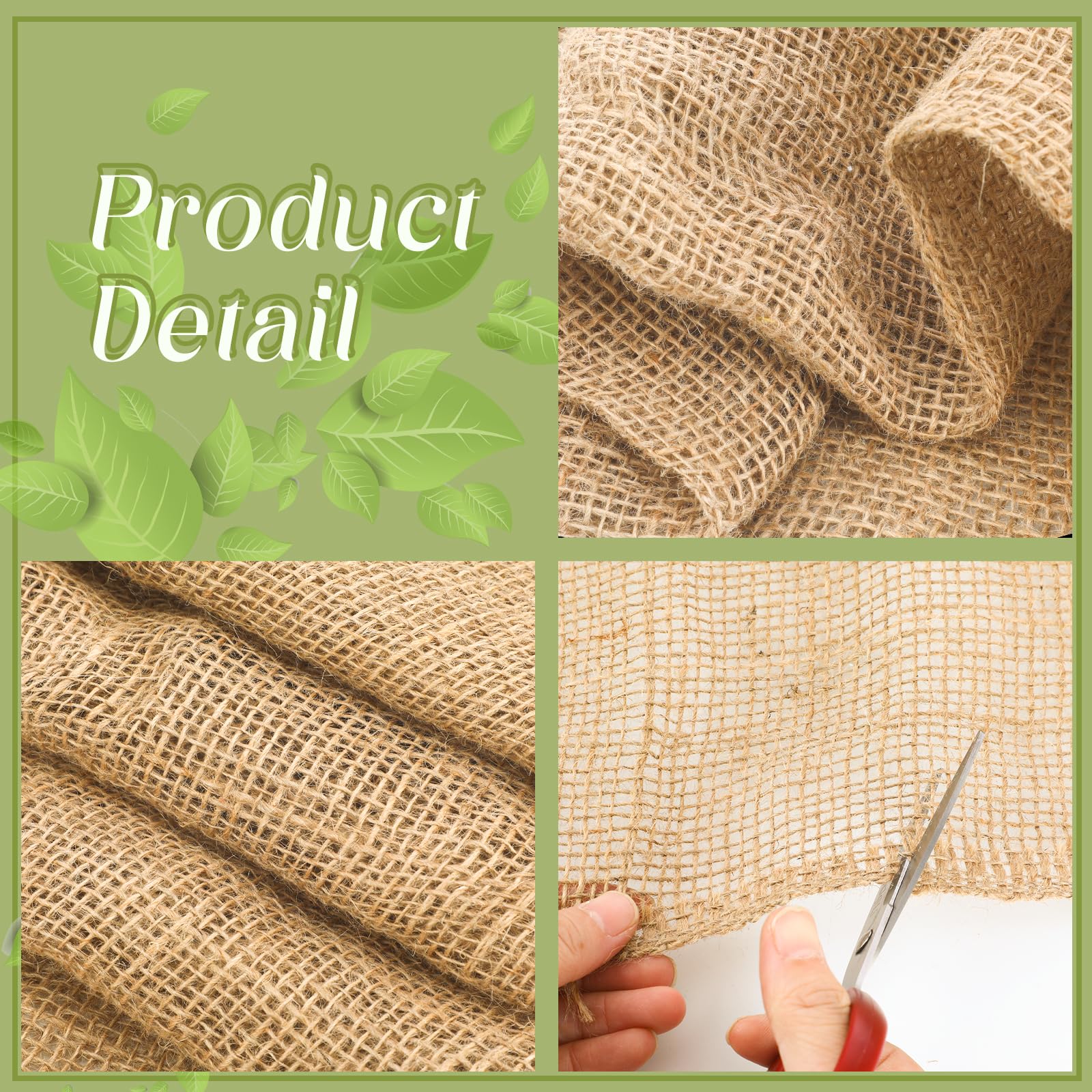 Buryeah burlap used as rustic wedding decor backdrop