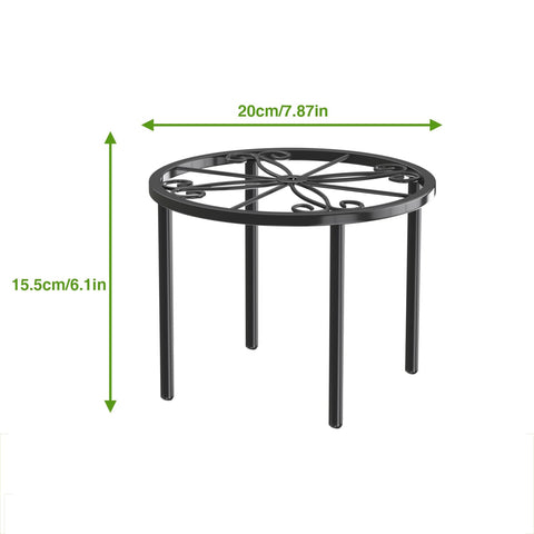 Bussdis outdoor indoor use plant stand supports versatile placements