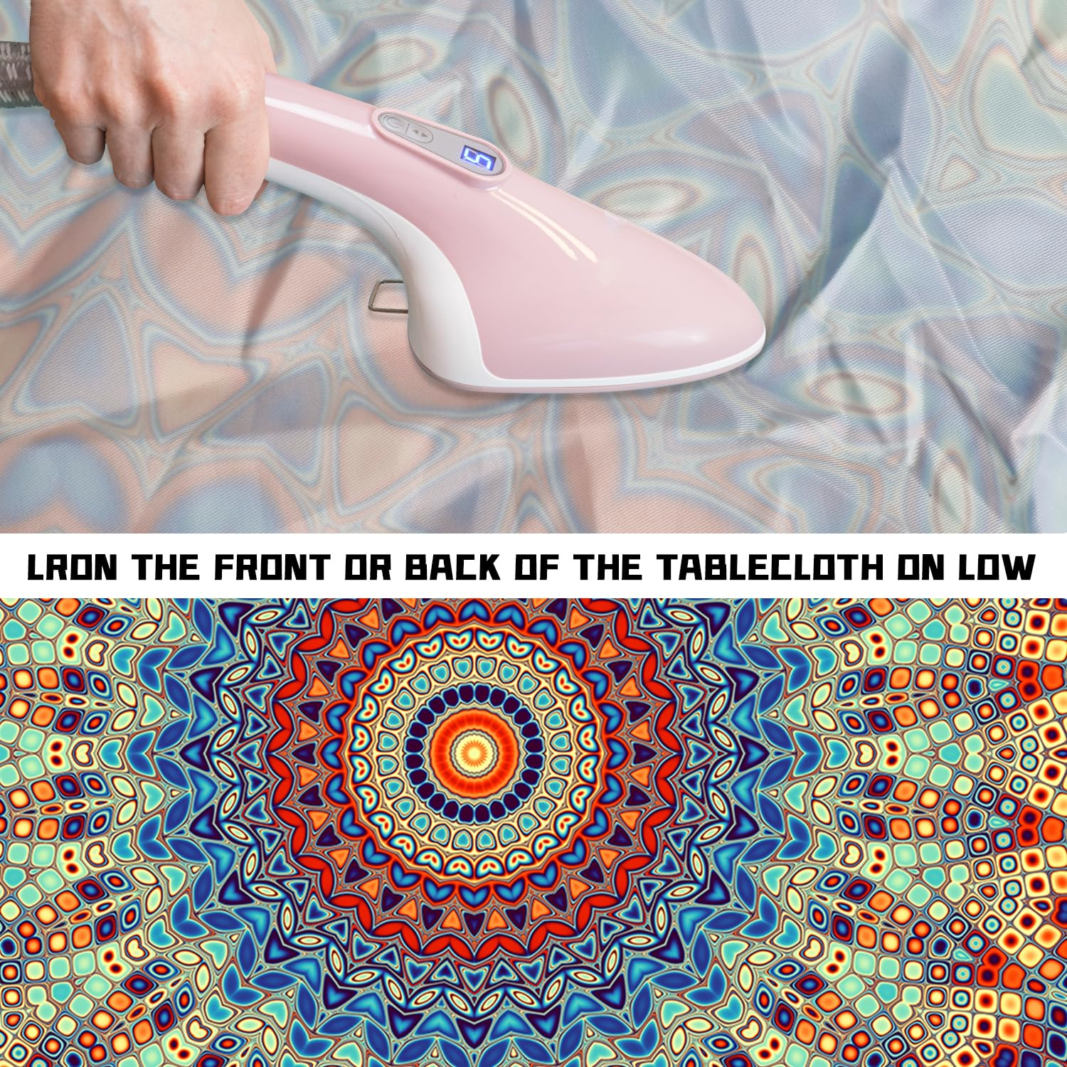 Butaluk outdoor round tablecloth ideal for picnics and dining on the go