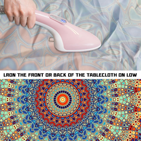 Butaluk outdoor round tablecloth ideal for picnics and dining on the go
