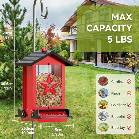 Buteafly durable metal body construction for long outdoor use
