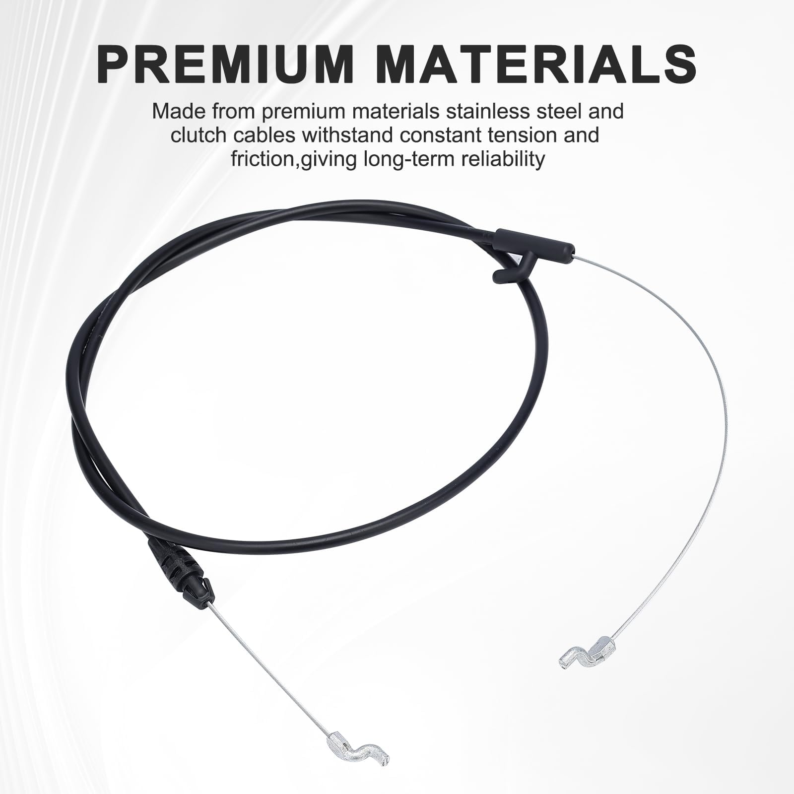Butom 51-inch length control cable ideal for standard mower setups.