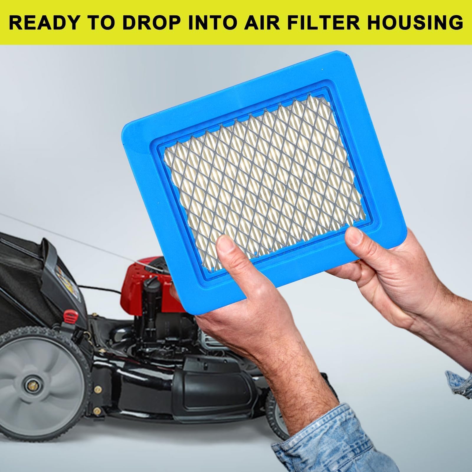 Butom air filter 725ex assembly shown for dependable airflow in compatible mowers.