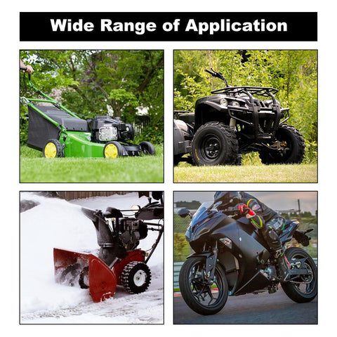 Butom AM116304 inline fuel filter supports routine mower maintenance.
