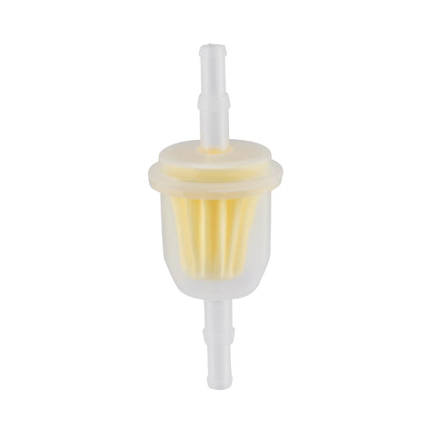 Butom AM116304 inline fuel filter installation is straightforward with included clamps.