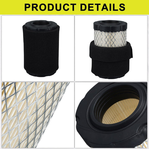 Butom air-filter two-pack with fuel filter adds value for maintenance