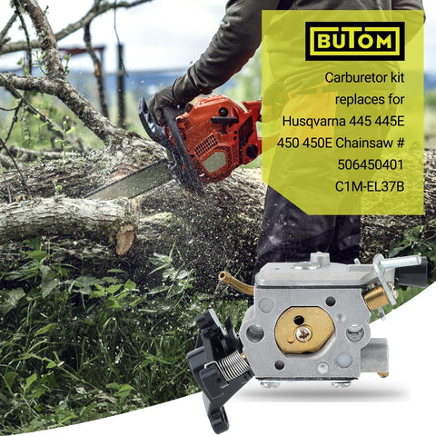 Butom air filter from the kit for cleaner intake and engine protection