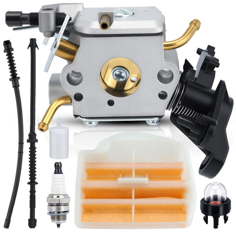 Butom C1M-EL37B carburetor for Husqvarna 445-450, reliable starts and steady performance