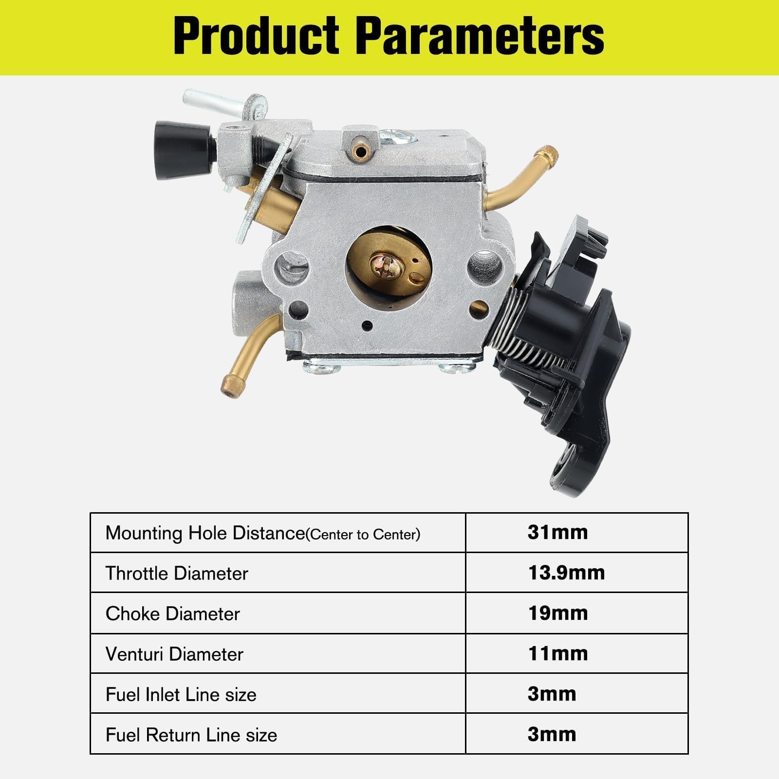 Butom premium kit features brass components and durable construction