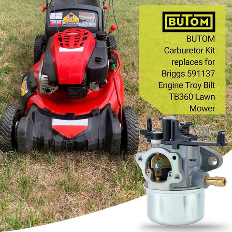 Butom carburetor kit for Toro Time Master enables smooth idle and easier maintenance