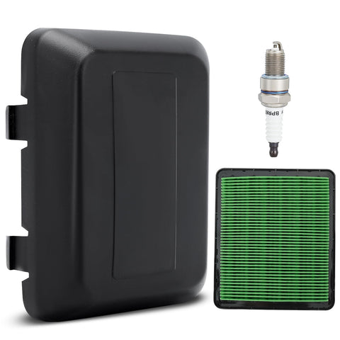 Butom CCV160 air filter cover 17231-Z0L-050 installed on a Honda engine for cleaner airflow.