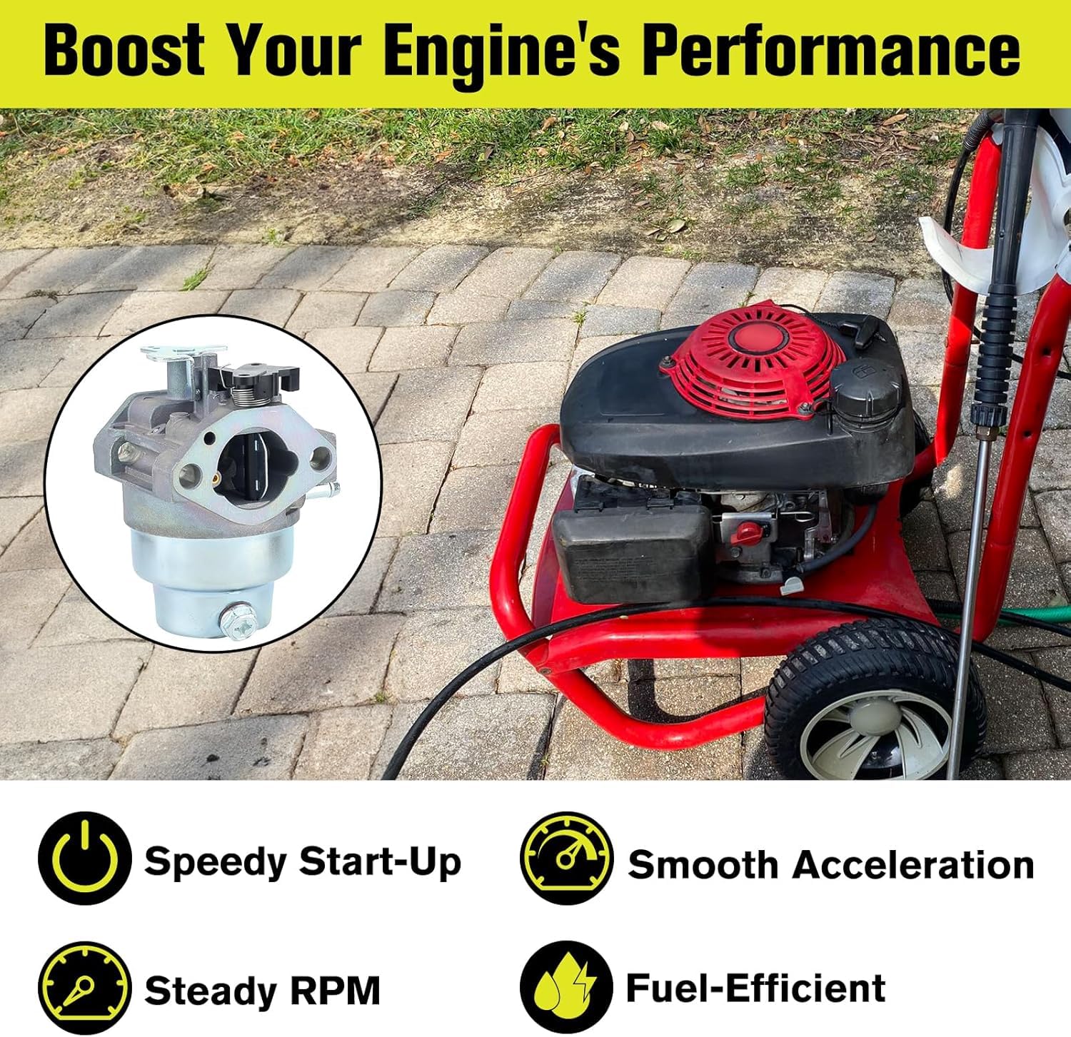Butom GCV160 tune-up kit offers all-in-one maintenance convenience.