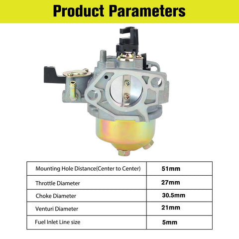 Butom GX390 carburetor brass components resist heat and wear for long-lasting reliability.