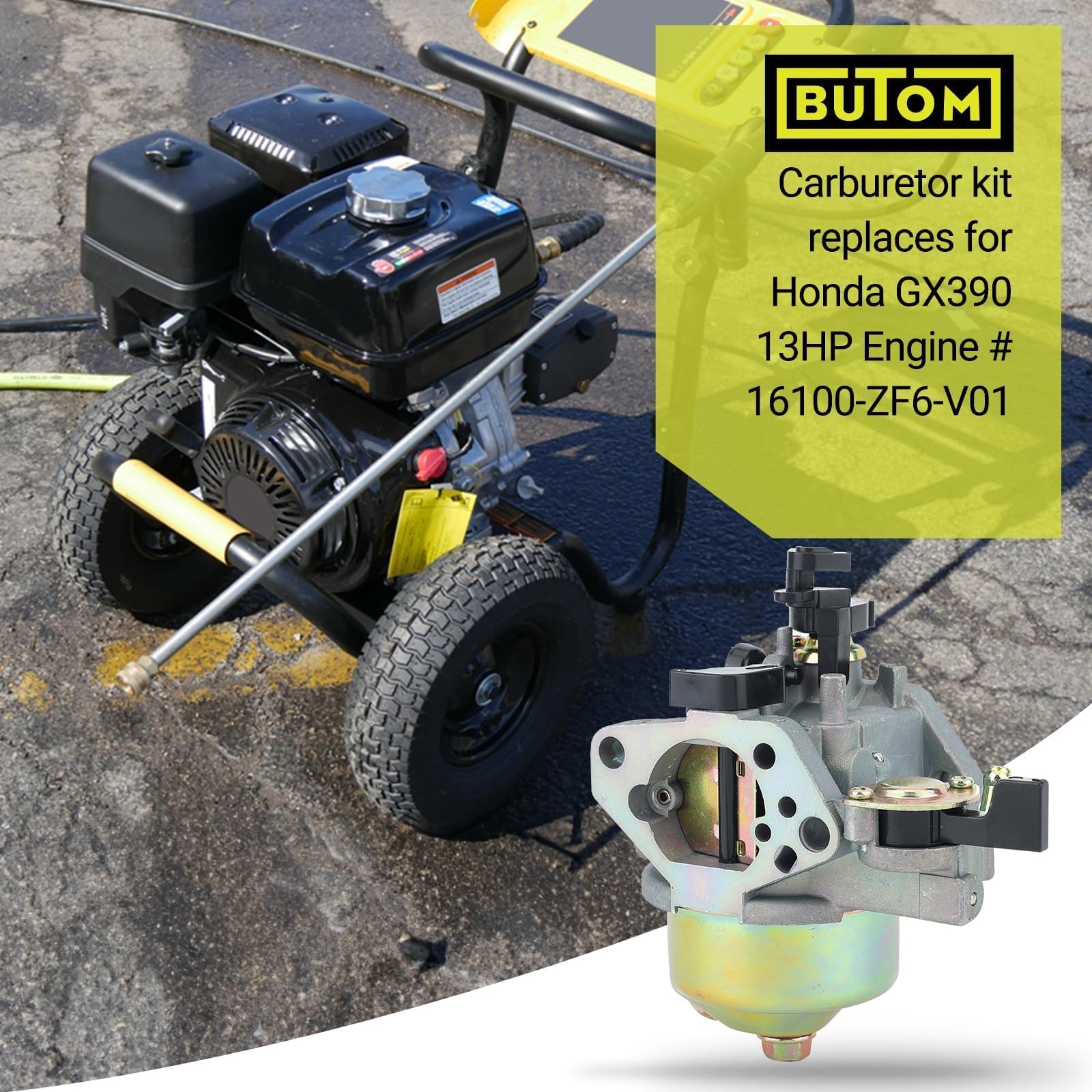 Butom GX390 complete installation kit ensures an all-in-one upgrade for quicker setup.