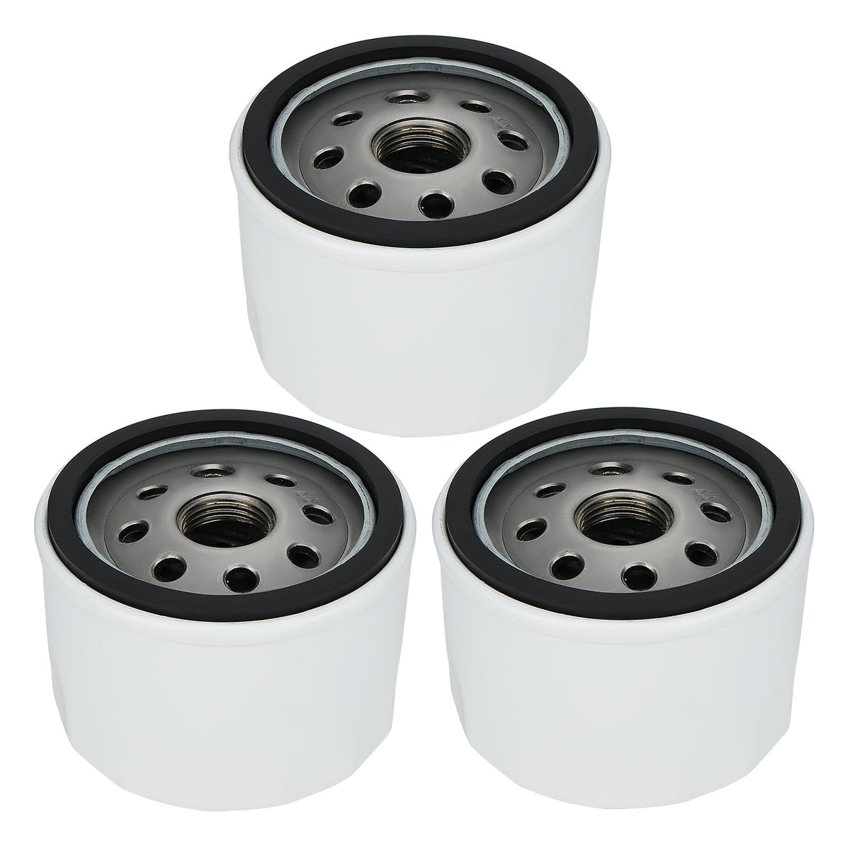 Butom oil filter pack 3 box front view for Kawasaki and John Deere compatibility.