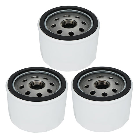 Butom oil filter pack 3 box front view for Kawasaki and John Deere compatibility.