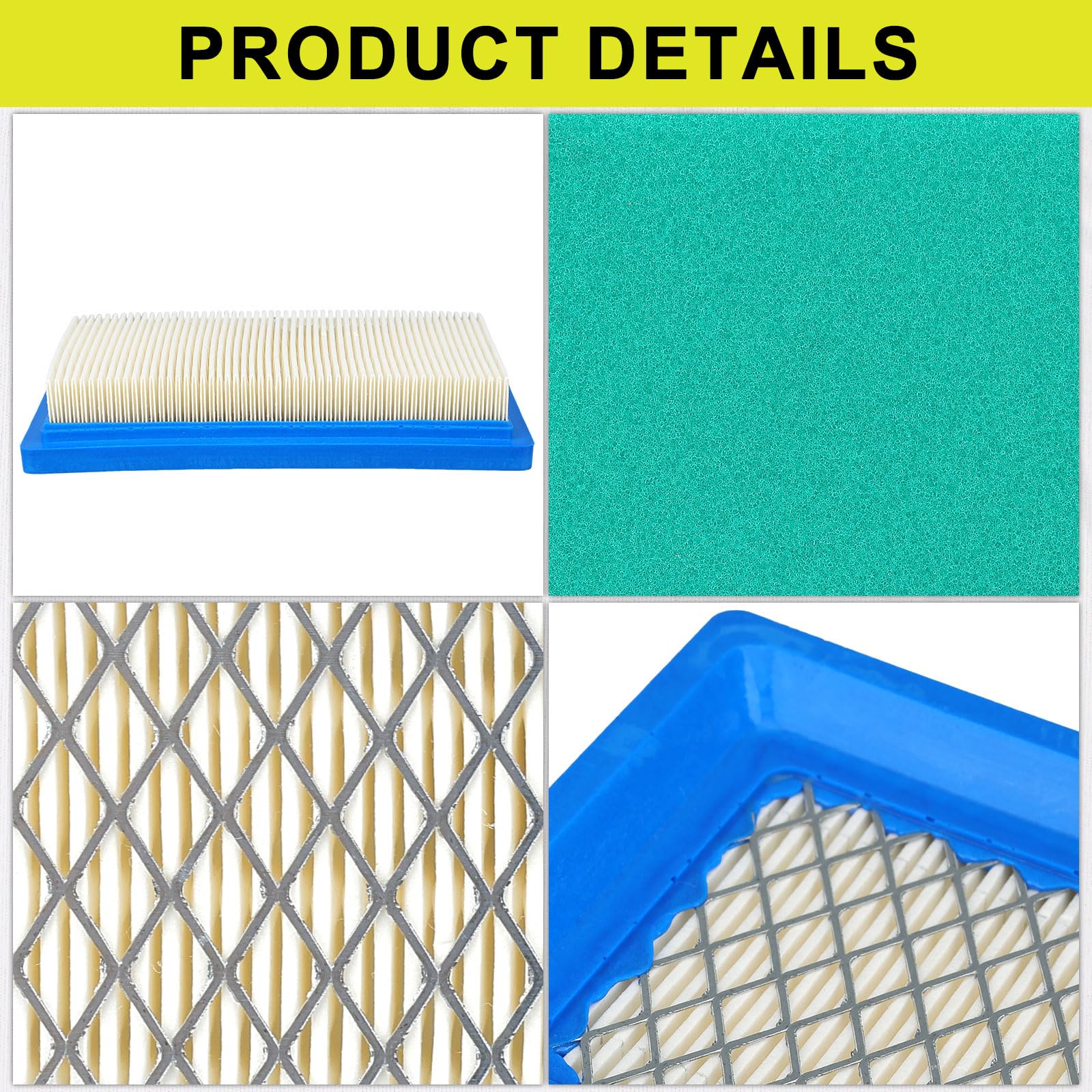 Butom three-pack air filter delivery and replacement set